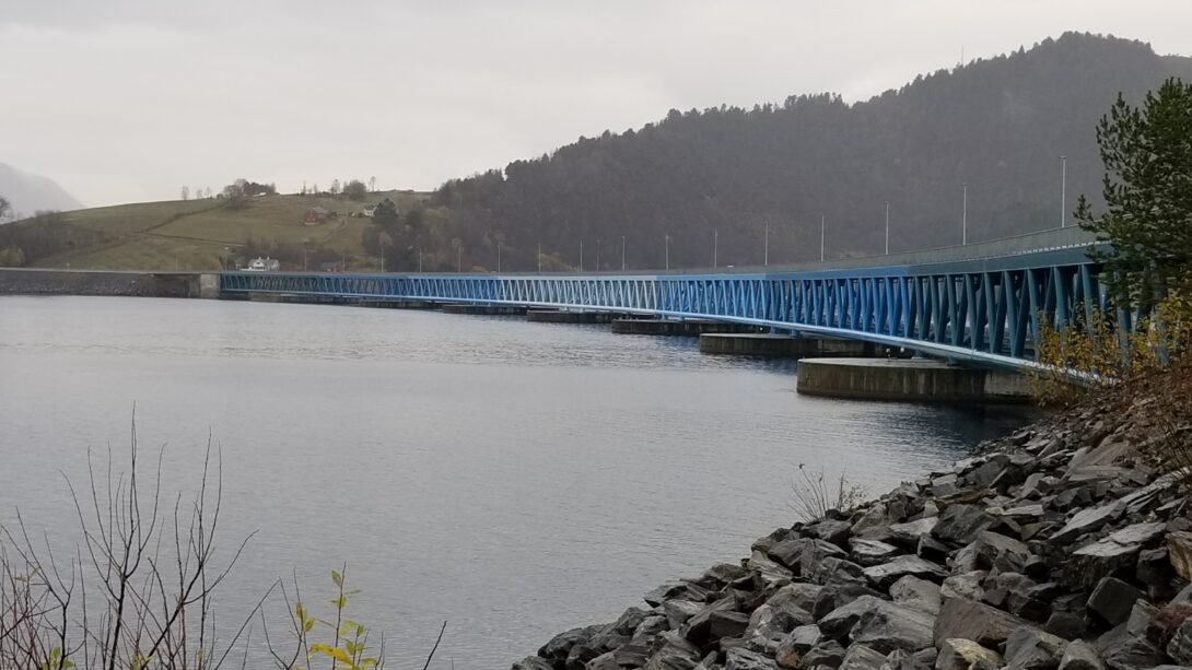 Bergsøysundbrua Tour – 8th Longest Floating bridge – The Bridge Guy